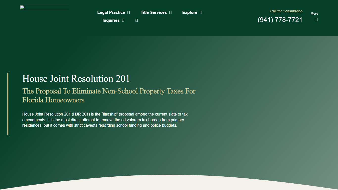 Florida Property Tax Elimination in 2026