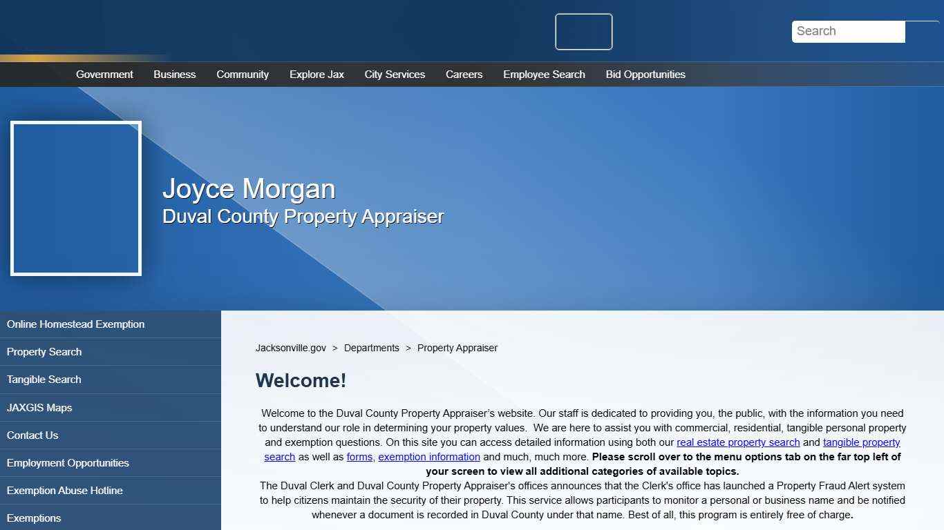 Jacksonville.gov - Property Appraiser