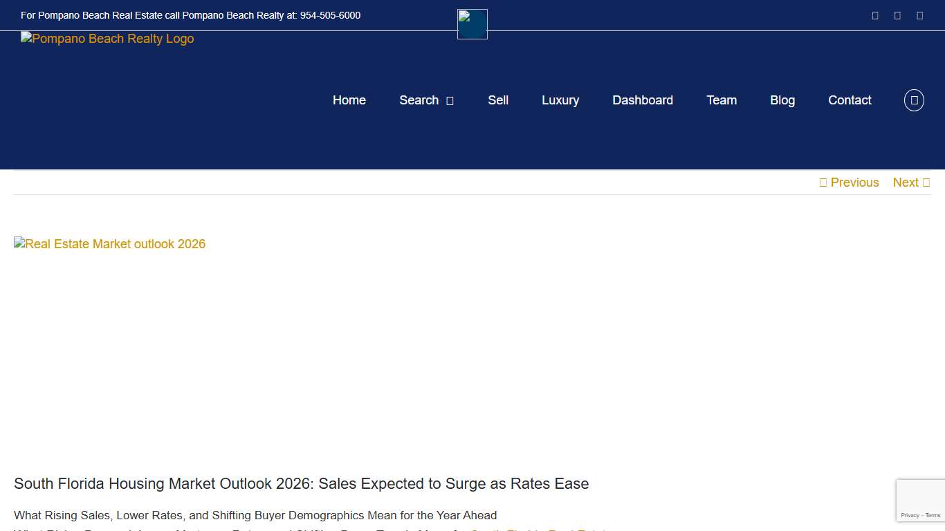 South Florida Housing Market Outlook 2026: Sales Expected to Surge as Rates Ease